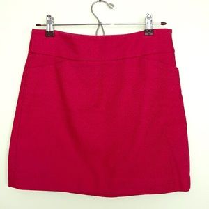 LOFT Pink A-Line Skirt